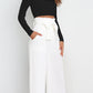 Women's casual wide-leg pants bow trousers