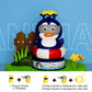 Aerial 360-degree Rotation Watering Rocket Toy for Kids
