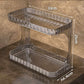 Double Storage Rack for Bathroom