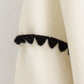 Solid Color Line Decorated Knitted Top