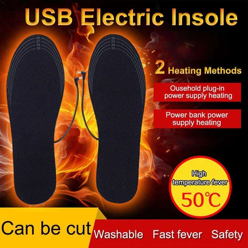 USB Heated Shoe Insoles