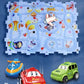 Puzzle Track Play - Operated Toy Vehicle and Puzzle Board