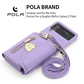 Fashion Crossbody Wallet Case of Women for Samsung Galaxy Z Flip3 4