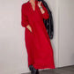 V-neck Elegant Long Sleeve dress