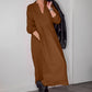 V-neck Elegant Long Sleeve dress
