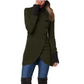Best Gift for Her - Diagonal Placket Windproof Jacket With Large Buttons