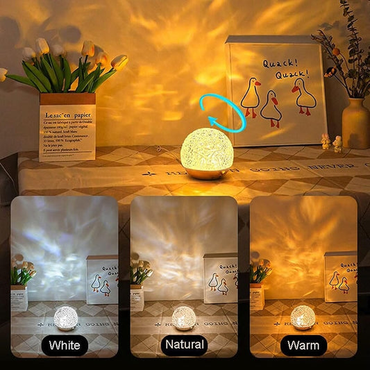 🎅Christmas Gift Idea 49% OFF🎁Water Wave Dynamic Projection Atmosphere Lamp