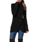 Best Gift for Her - Diagonal Placket Windproof Jacket With Large Buttons