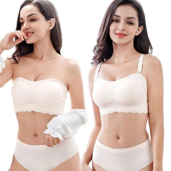 🔥LAST DAY 50% OFF-Women Sexy Strapless Bra Invisible Push Up Bras-8