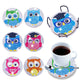 🔥BUY 2 GET EXTRE 15% OFF🌼🌻🐱DIY Painting Coaster Wooden Cup Coaster