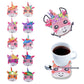 🔥BUY 2 GET EXTRE 15% OFF🌼🌻🐱DIY Painting Coaster Wooden Cup Coaster