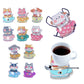 🔥BUY 2 GET EXTRE 15% OFF🌼🌻🐱DIY Painting Coaster Wooden Cup Coaster