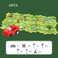 Puzzle Track Play - Operated Toy Vehicle and Puzzle Board