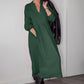 V-neck Elegant Long Sleeve dress