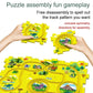 Puzzle Track Play - Operated Toy Vehicle and Puzzle Board