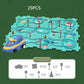 Puzzle Track Play - Operated Toy Vehicle and Puzzle Board