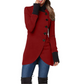 Best Gift for Her - Diagonal Placket Windproof Jacket With Large Buttons