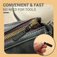 Elegant detachable zip puller