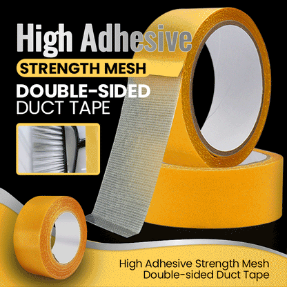 High Adhesive Strength Mesh Double-sided Duct Tape（40% OFF）