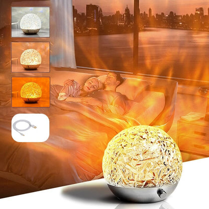 🎅Christmas Gift Idea 49% OFF🎁Water Wave Dynamic Projection Atmosphere Lamp