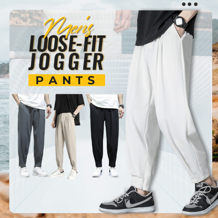 ✨Free Shipping Worldwide✨ Men's Super Cooling Loose-Fit Jogger Pants-1