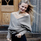 Autumn And Winter Fashionable Woolen Scarf With Sleeves And Shawl