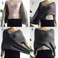 Autumn And Winter Fashionable Woolen Scarf With Sleeves And Shawl