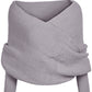 Autumn And Winter Fashionable Woolen Scarf With Sleeves And Shawl