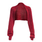Autumn And Winter Fashionable Woolen Scarf With Sleeves And Shawl