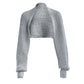 Autumn And Winter Fashionable Woolen Scarf With Sleeves And Shawl