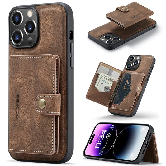 Separate magnetic card case for iphone 15 series