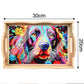 DIY Painting Wooden Tray Food Tray with Handle Living Room Decoration Mandala Wooden Tray Kit