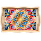 DIY Painting Wooden Tray Food Tray with Handle Living Room Decoration Mandala Wooden Tray Kit