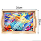 DIY Painting Wooden Tray Food Tray with Handle Living Room Decoration Mandala Wooden Tray Kit