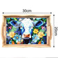 DIY Painting Wooden Tray Food Tray with Handle Living Room Decoration Mandala Wooden Tray Kit