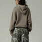 S Embossing Knitting Hoodies