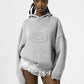 S Embossing Knitting Hoodies