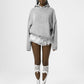S Embossing Knitting Hoodies