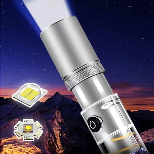 Great gift*Outdoor multifunctional mini flashlight camping light