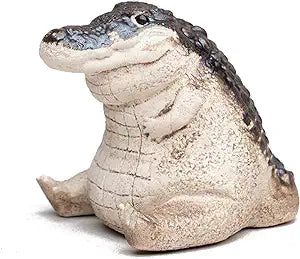 Alligator Baby Statue Ornament