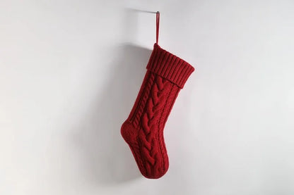 Christmas Stockings-Santa puts presents on socks