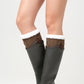 Knitted Thickened Woolen Knee Warmers