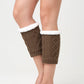 Knitted Thickened Woolen Knee Warmers