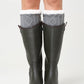 Knitted Thickened Woolen Knee Warmers