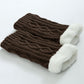 Knitted Thickened Woolen Knee Warmers