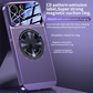 Electroplating Heat Dissipation Magnetic Large Window Phone Case