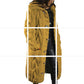 Hand-Knitted Thick-Line Jumper Coat