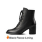 Great Gift! Women's Warm Side-zip Leather Ankle Boots