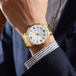 [Men’s Gift] Men's Business Casual Quartz Watch with Day Date Display