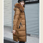 Medium long padded jacket